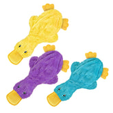 Best Pet Supplies crinkle duck toy yellow front, engaging for daily fetch