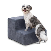 Best Pet Supplies dog stairs foam steps on couch for easy pet access.