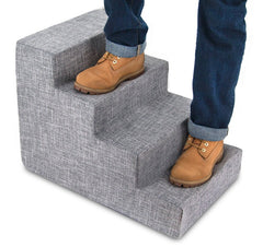 Four-step design of Best Pet Supplies dog stairs for small dogs