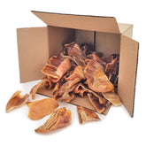 Best Pet Supplies GigaBite pack-shot of half-cut pig ears for durable chews