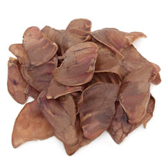 Best Pet Supplies GigaBite whole pig ears pack in resealable bag for long-lasting chewing.