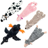 Best Pet Supplies interactive squeaky dog toy head design for engaging play