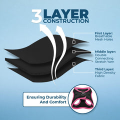 Best Pet Supplies no-pull design helps reduce tugging during walks