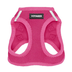 Best Pet Supplies Voyager step-in air harness in fuchsia with all-weather mesh for pets