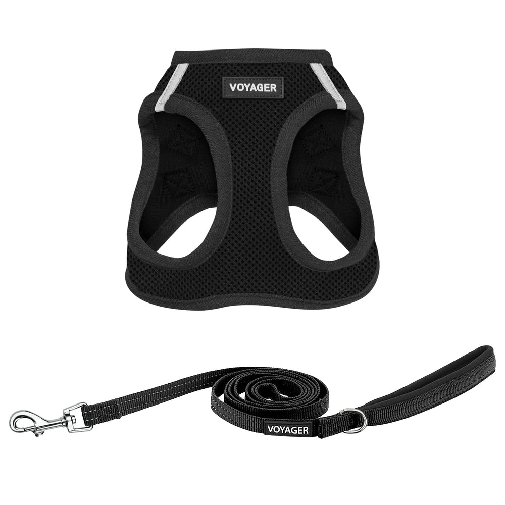 Best Pet Supplies Voyager harness on breathable mesh for year-round comfort during walks