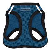 Best Pet Supplies Voyager Step-in Air Harness front blue trim for easy on and off