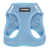 Best Pet Supplies Voyager Step-in Air Harness front view, breathable mesh for comfortable wear.