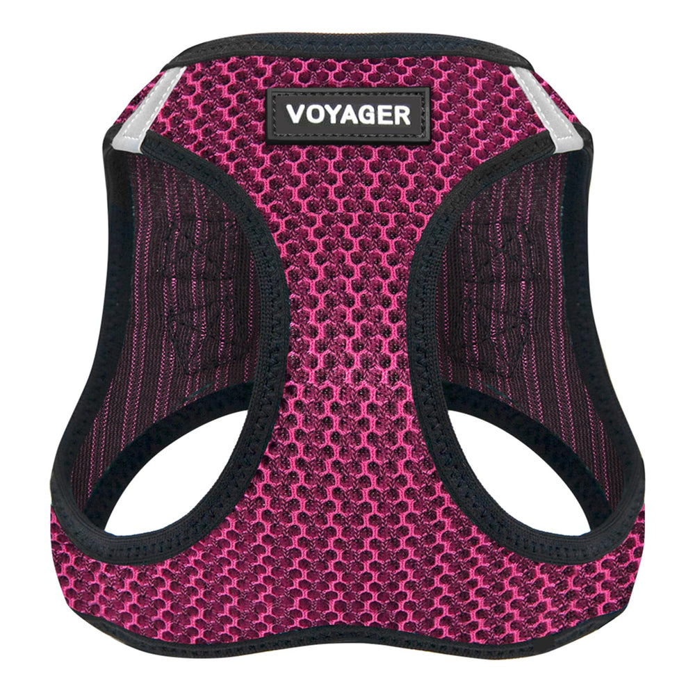 Best Pet Supplies Voyager front view harness shows breathable mesh for daily outdoor walks