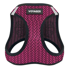 Best Pet Supplies Voyager front view harness shows breathable mesh for daily outdoor walks