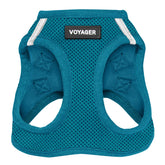 Best Pet Supplies Voyager step-in air harness turquoise front view for quick daily walks