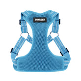 Best Pet Supplies Voyager step-in harness in blue, easy on/off for daily walks.