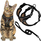 Best Pet Supplies Voyager step-in harness front view—easy wear and secure fit