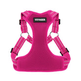 Best Pet Supplies Voyager step-in harness in fuchsia for easy daily walks