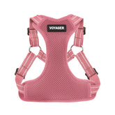 Best Pet Supplies Voyager step-in harness in pink offers easy on off for calm daily walks.