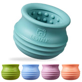 Bestalk dog enrichment toy close-up with textured surface for dental benefits.