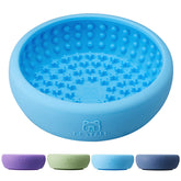 Bestalk dog lick bowl front view with stable anti-slip surface for calm sessions