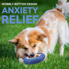 Bestalk dog lick bowl designed for frozen treats to extend calm time.