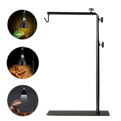 BETAZOOER reptile lamp stand with adjustable height for precise basking distances