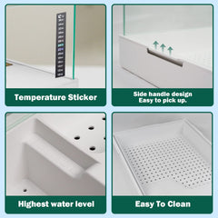 BETAZOOER tank lid anti-scratch durability close-up emphasizes long-lasting protection.