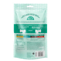 Better Belly Digestible Rawhide Chews show faster digestion for comfortable chewing