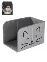 Beveetio open-top design enclosure offers space and privacy for calm cats.