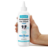 Bexley Labs Curaseb ear cleaner bottle showing gentle cleansing for dogs