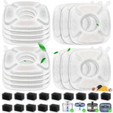 Beyolike cat fountain filter pack front view for quick replacement.