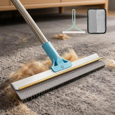 BFNN Carpet Rake dual-action head loosens hair from carpets