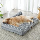BFPETHOME orthopedic egg foam bed provides joint support for large dogs.