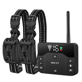 BHCEY wireless dog fence setup showing boundary layout for safe outdoor training