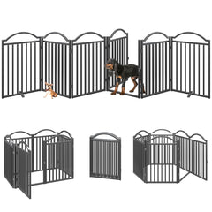 BHG accordion folded gate showing flexible layout options