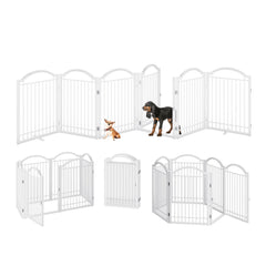 BHG door-walk-through gate with 2pcs support for stability.