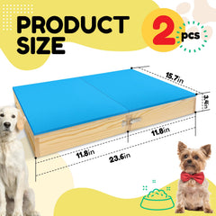 Bhyhok dog training platform foam surface showing cushioned EVA