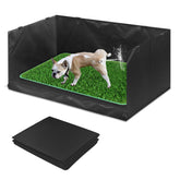 Bhyhok high walls potty with splash guards keeps indoor areas clean and dry