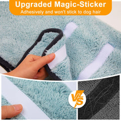 Bienbee dog bathrobe shows machine washable care for easy upkeep