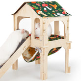 Bienbee Guinea Pig Hideout with double-decker design for roomy play and rest.