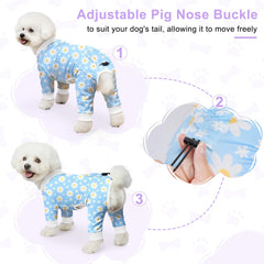 Bienbee dinosaurs pattern dog pajamas for everyday play