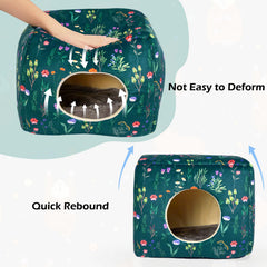 Bienbee small pet hideaway designed for cage placement.