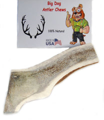 Big Dog Antler Chews USA-made natural elk antlers from free-ranging elk with no additives.