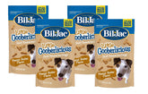 Bil-Jac Little Gooberlicious peanut butter treats held for training rewards.