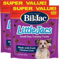 Bil-Jac Little Jacs packaging front for puppy training rewards
