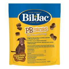 Bil-Jac PB-Nanas with real chicken liver flavor for dogs.