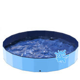 Bilibara 77-inch foldable dog pool for cooling and play outdoors