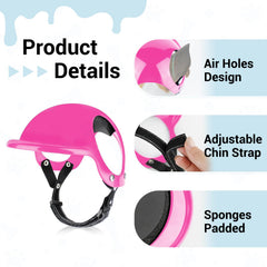 Adjustable nylon strap and buckle ensure a secure, comfortable fit