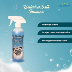 Bio-Groom Waterless Dog Shampoo puppy-safe between-bath cleansing.