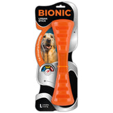 BIONIC Urban Stick dog toy bounces and floats for fetch and water play