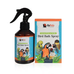 BioPetix Bird Bath Spray mist for parrots to soothe dry skin