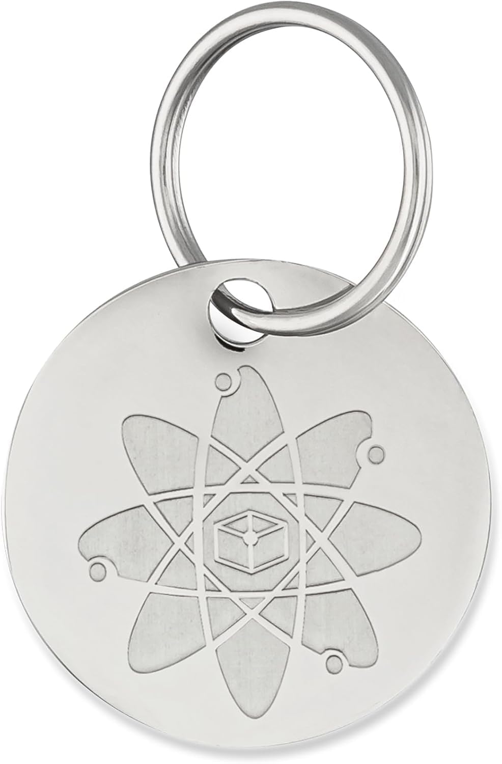 BIOPOWER PET Shield tag close-up highlighting toxin-free pest deterrence for pets