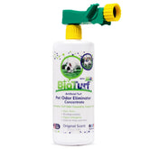 BioTurf BioS+ bottle 32oz shows concentrated formula for odor elimination on outdoor surfaces.