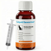 Bipinelyt dewormer liquid bottle for at-home worm treatment